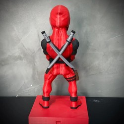 Suporte Premium Para Controle de Playstation e Xbox Deadpool de luxo pintado a mão Pronta Entrega com chaveiro de brinde