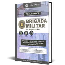 Brigada Militar/RS - 2º Sargento de Saúde 