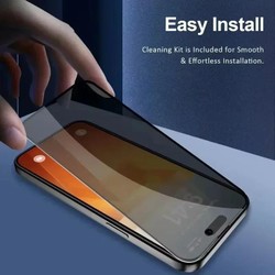 5 pçs capa completa protetor de tela de privacidade para iphone 16 11 12 13 14 pro max mini 8k vidro anti-espião para iphone 15 17 pro xr xs max