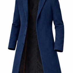 Sobretudo Masculino Longo Premium – Estilo Europeu