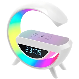 Mini Luminária G com Despertador e Tecnologia LED