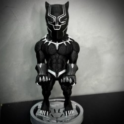 Suporte Premium Action Figure Controle Playstation Xbox Pantera Negra de luxo pintado a mão Pronta Entrega
