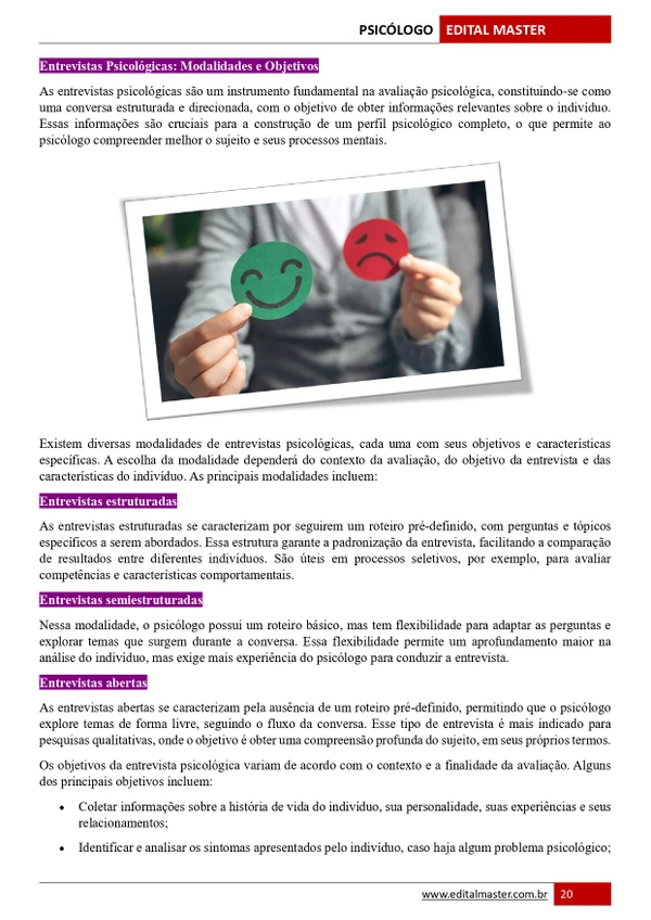 Combo Psicólogo - SESAU Alagoas