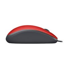 Mouse Logitech Conexao USB Vermelho - M110
