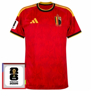 Camisa Seleção Bélgica Home 2026/27 Patch Copa do Mundo 2026