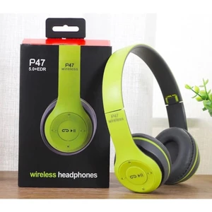Headphone P47 Sem Fio Estéreo Redução de Ruídos Bluetooth 5.0 Universal 