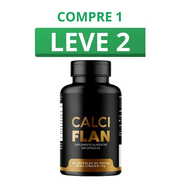 Calciflan 30 Cápsulas + Frete Grátis