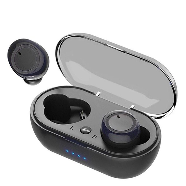 Fone De Ouvido Y50 TWS Bluetooth 5.0 Com Controle Touch Stereo Esportivo