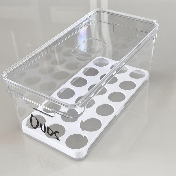 KIT ORGANIZADOR DE GELADEIRA CLEAR 3 UN
