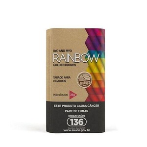Tabaco para Enrolar Rainbow Orgânico - Pct (25g)