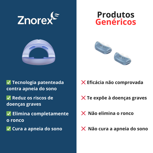 Protetor Bucal Anti-Ronco Znorex® - Frete Grátis