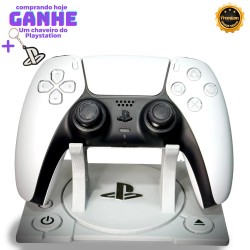 Suporte Controle de Playstation 4 e Playstation 5 retrô Estilo console PS1 Pronta Entrega