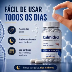 Calmidrol - Reconquiste a paz que a rotina agitada te tirou. - Kit com 2 frascos