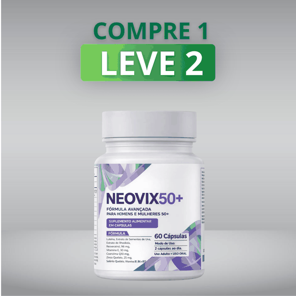 Neovix 50+ - 10% de Desconto no Pix + Frete Grátis