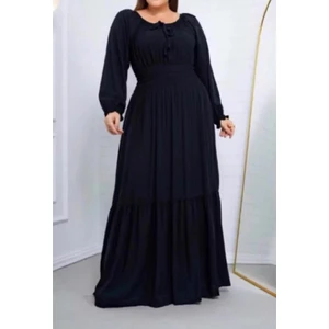 Vestido Longo Feminino Verde Menta Manga Longa Lastex Elegante Moda Evangélica