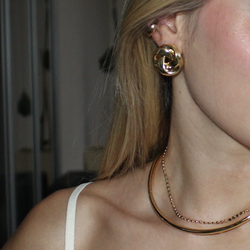 Brinco Elos Dourado