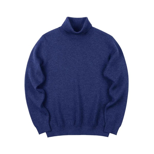 Suéter Masculino Tricô Gola Alta