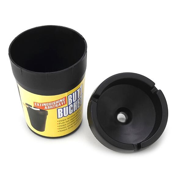 Cinzeiro de Cigarro para Carros - Butt Bucket (Apaga Sozinho)