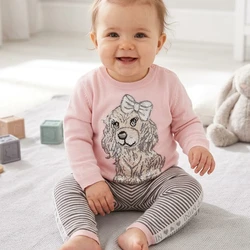 CONJUNTO BEBE TRICOT CACHORRO LISTRADO PMINI PITUCHINHUS - 21041