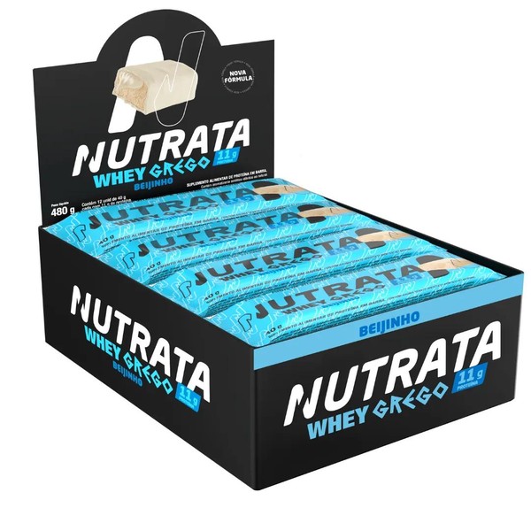 NUTRATA WHEY GREGO - 11G DE PROTEÍNA - CAIXA 12UN 