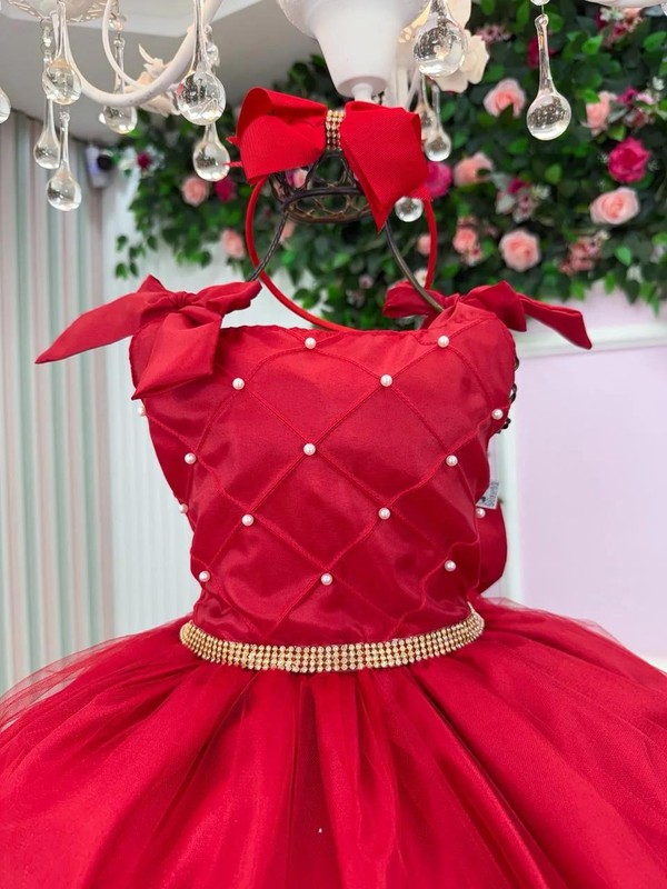 Vestido Luxo - Vermelho 