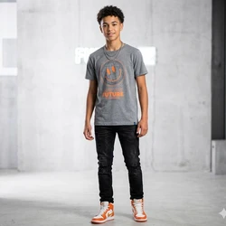 CAMISETA MASCULINA 47959 PULLA BULLA CINZA