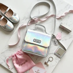 BOLSA INFANTIL PAMPILI HOLOGRÁFICA PRATA 6001155 