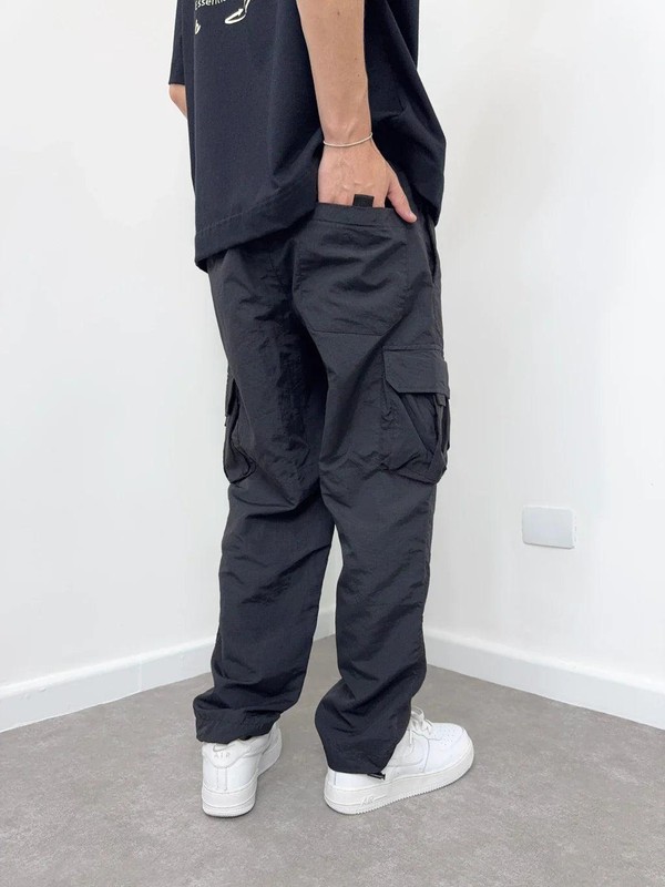Calça Cargo Tactel Premium Brothers Preta