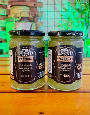 Cidra Ralada Zero Adição de Açúcar Fazenda de Minas 400 g