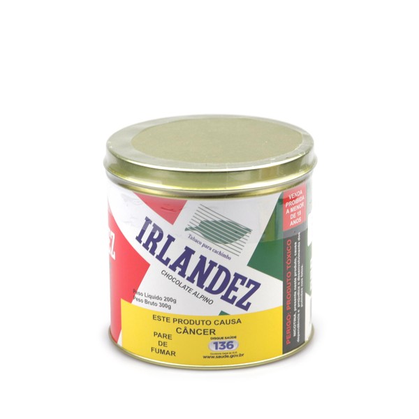 Fumo para Cachimbo Irlandez Chocolate Alpino - Lt (200g)
