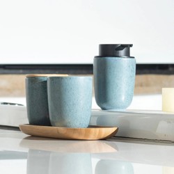 Kit Para Banheiro Ou 4 Peças em Cerâmica Linha Osaka