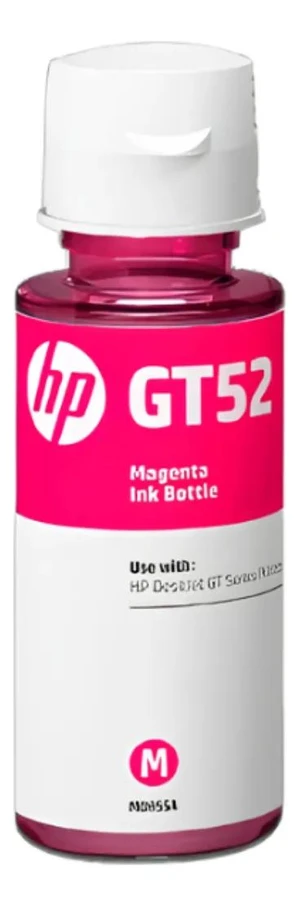 Refil de Tinta HP Vermelho Magenta - GT52