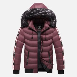 Jaqueta Puffer Masculina Capuz Forrado