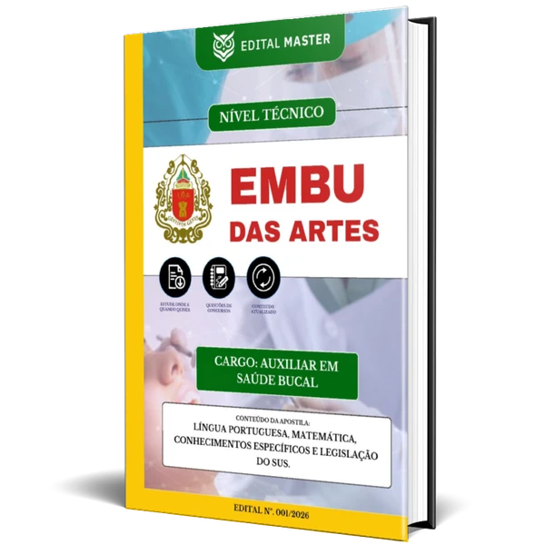 Auxiliar de Saúde Bucal - Embu das Artes SP