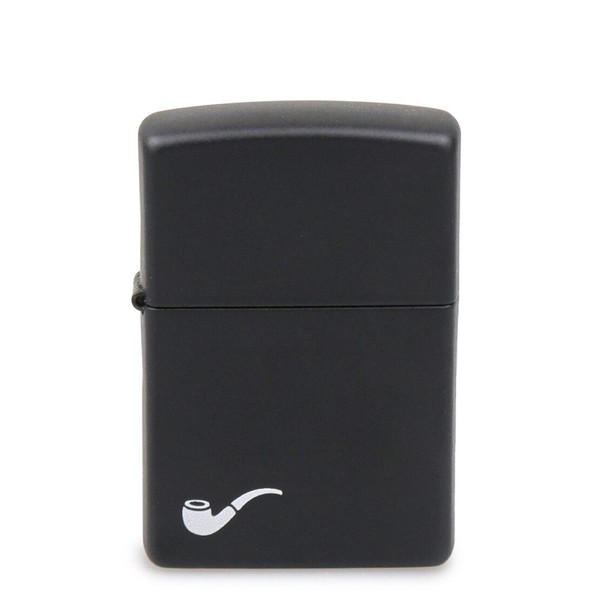 Isqueiro Zippo Black Matte (Para Cachimbo)