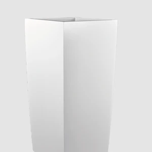 Vaso Quadrado de Fibra de Vidro Toulan