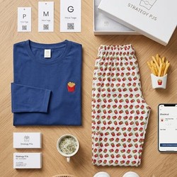 PIJAMA MANGA LONGA ADULTO BATATA FRITA 86123 PINGO LELE
