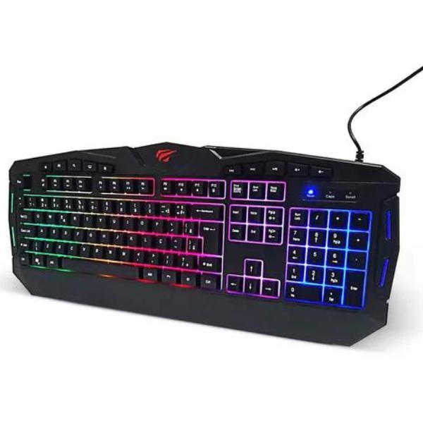 Kit Gamer Rgb Kb502 Teclado Mouse Headset Mousepad Top