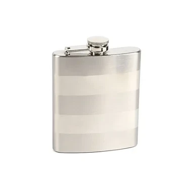 Cantil em Aço Inox - Listrado (5oz)