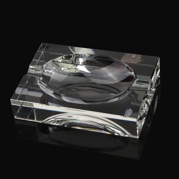 Cinzeiro para 2 Charutos de Cristal Brahms