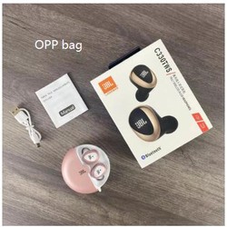 Fone de ouvido C330 Mini Bluetooth 5.0, Microfone e Grave Potente
