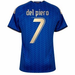 Camisa Seleção Itália Home 2026/27 Del Piero 7 (Personalização Retro)