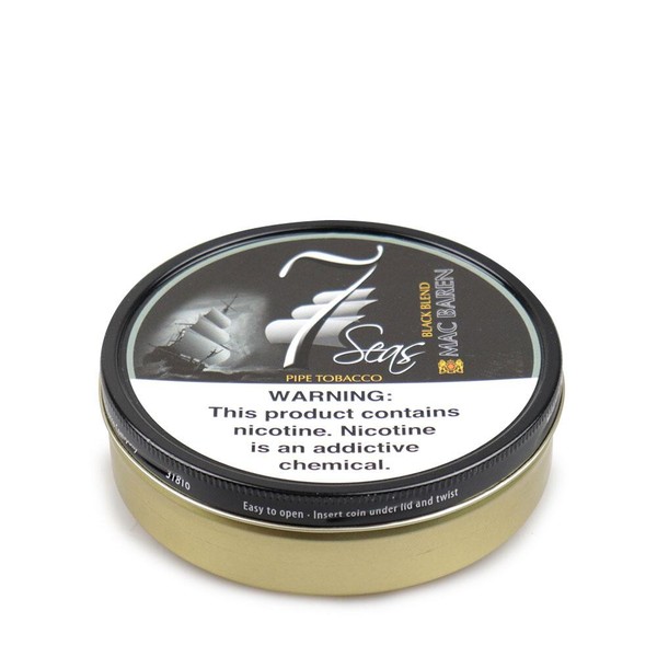 Fumo para Cachimbo Mac Baren 7 Seas Black - Lt (100g)