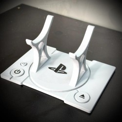 Suporte Controle de Playstation 4 e Playstation 5 retrô Estilo console PS1 Pronta Entrega