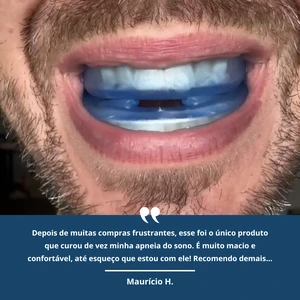 Protetor Bucal Anti-Ronco Znorex® - Frete Grátis