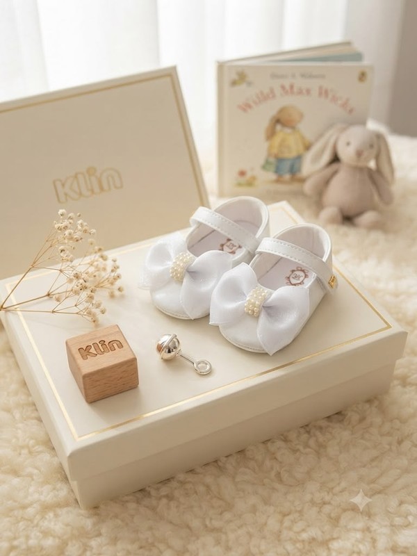 SAPATILHA KLIN BEBE BRANCO 208440