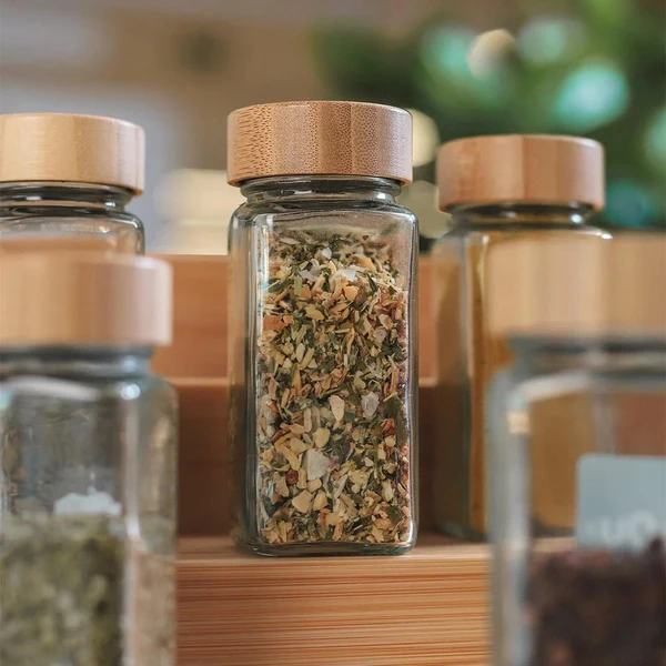 Pote Hermético Organizador de Vidro Ou 125ml Linha Keep