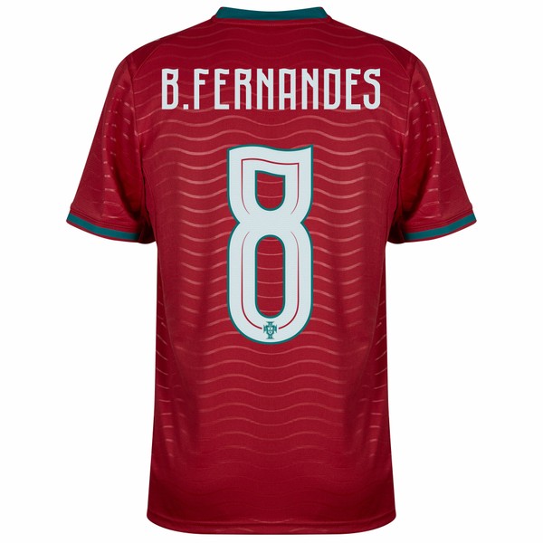 Camisa Seleção Portugal Home 2026/27 B. Fernandes 8