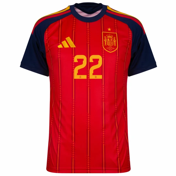 Camisa Seleção Espanha Home 2026/27 Cubarsí 22