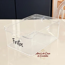 ORGANIZADOR CLEAR 30x20x13 PERSONALIZE